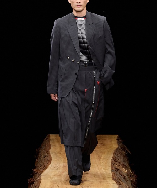 ジャケット テーラードジャケット 「M A S U」RED BAR TACK TAILORED JACKET メンズの画像