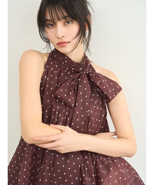 LILY BROWN（リリーブラウン） ブラウス シャツ アメスリティアード