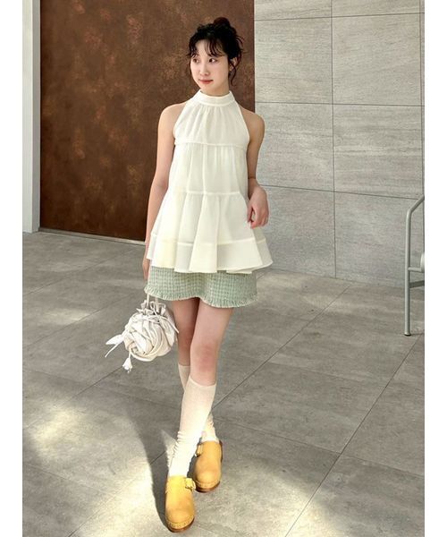 LILY BROWN（リリーブラウン） ブラウス シャツ アメスリティアード