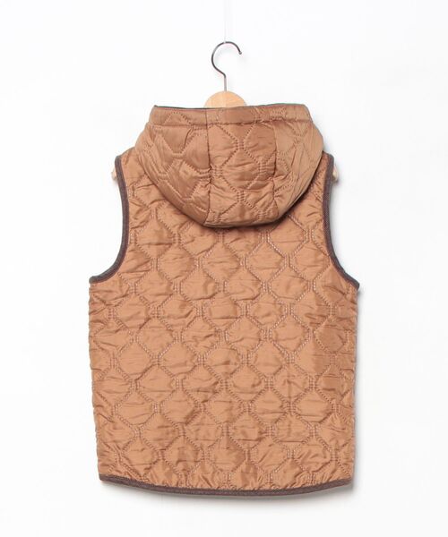 「ARMEN」 キルティングベスト 0 ブラウン レディース_画像2