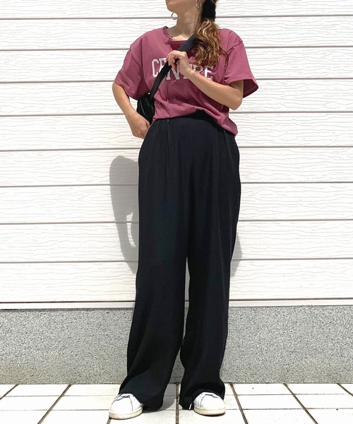 「Q」 パンツ MEDIUM ブラック レディース_画像5