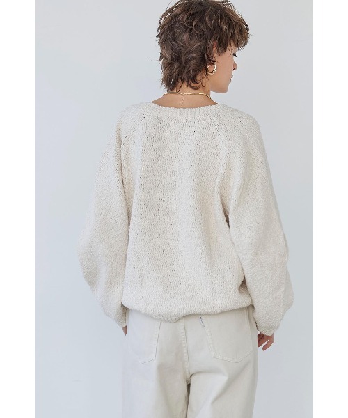 「ALEXIA STAM」 長袖ニット FREE ネイビー レディース_7