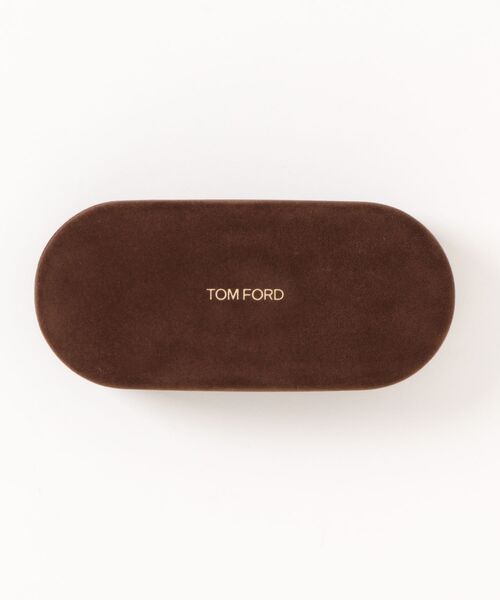 伊達メガネ メガネ 眼鏡 「TOM FORD/トムフォード」オーバル メガネ TF6112-D-B 001 PCメガネ ブルーライトカットの画像