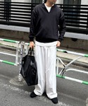 パンツ ストレッチツイルバレルイージーパンツ ...の詳細画像4