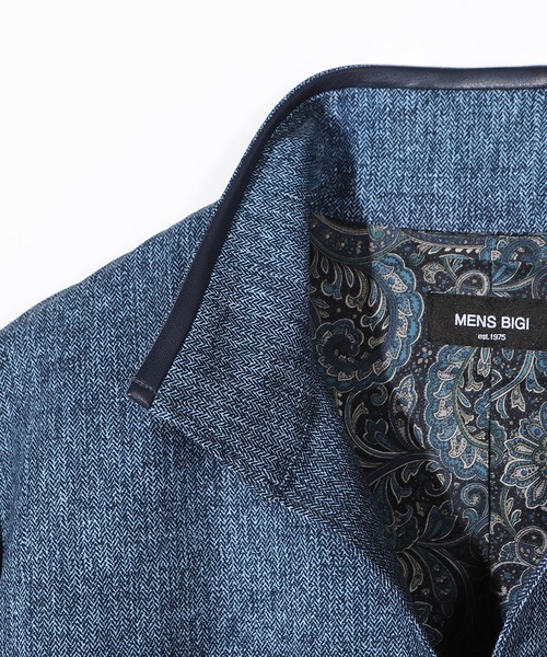 「MEN'S BIGI」 ジャケット 02 ブラック系その他 メンズの画像