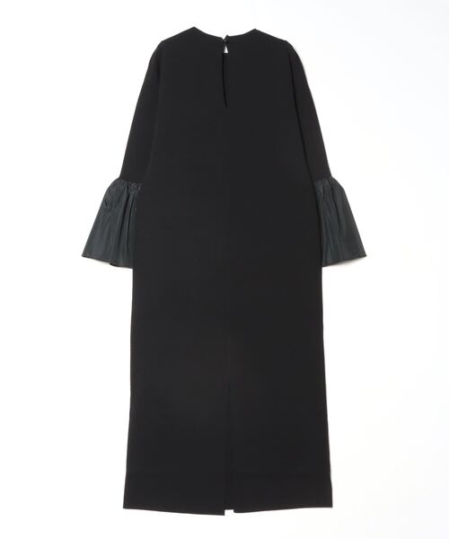 「Demi-Luxe BEAMS」 ニットワンピース 38 ブラック レディースの画像
