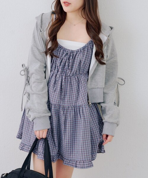ANOTHER BRANCH OLIVE des OLIVE チュニック ティアードチュニック
