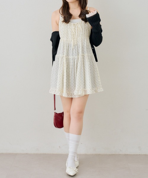 ANOTHER BRANCH OLIVE des OLIVE チュニック ティアードチュニック