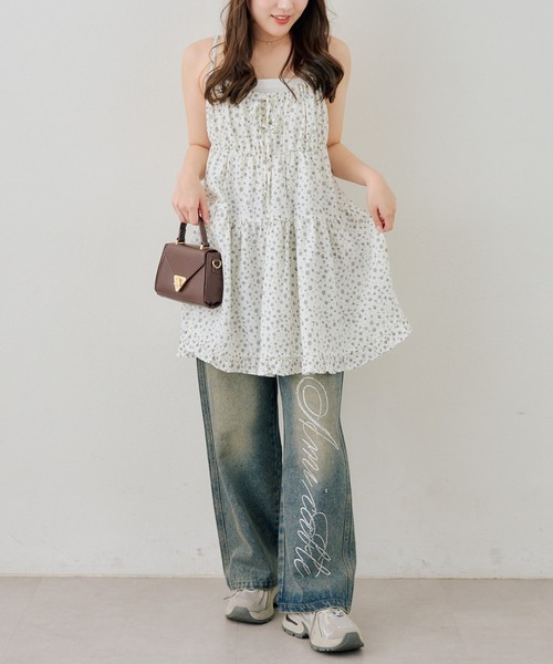 ANOTHER BRANCH OLIVE des OLIVE チュニック ティアードチュニック