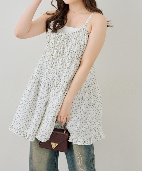 ANOTHER BRANCH OLIVE des OLIVE チュニック ティアードチュニック