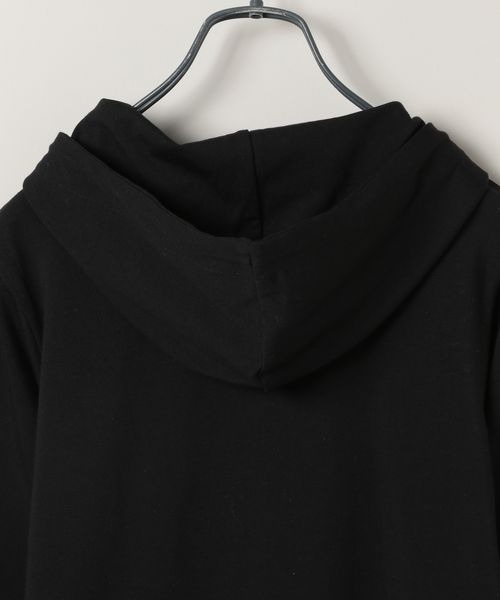 「JEANASIS」 プルオーバーパーカー FREE ホワイト レディース_画像6