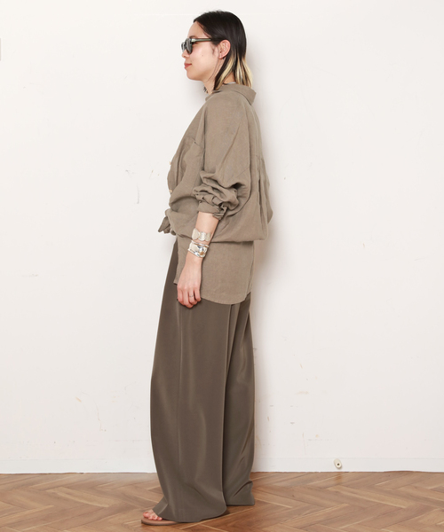 「EVERYDAY I LIKE.」 スラックス 34 タン レディース_画像5