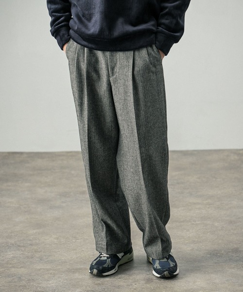 「URBAN RESEARCH」 スラックス LARGE ライトグレー メンズの画像