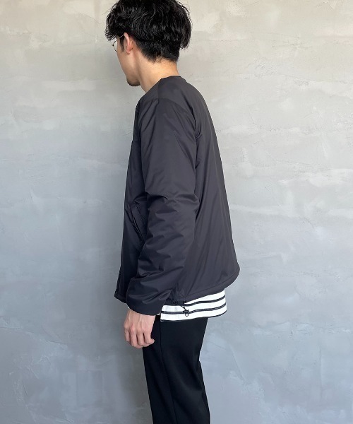 DANTON インサレーション ベスト ブラック ナイロンジャケット 38 ◇DANTON(ダントン) INSULATION VEST インサレーションベスト [DT