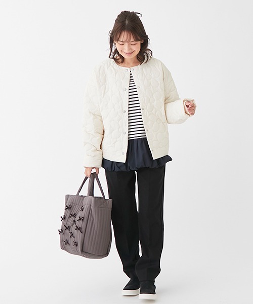 「petit main LIEN」 2WAYバッグ FREE ネイビー レディース_画像4