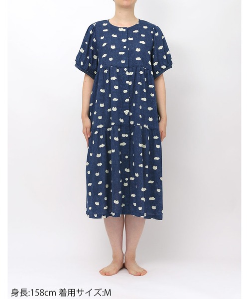 tsumori chisato SLEEP ルームウェア 部屋着 綿100%(本体) ワンピース