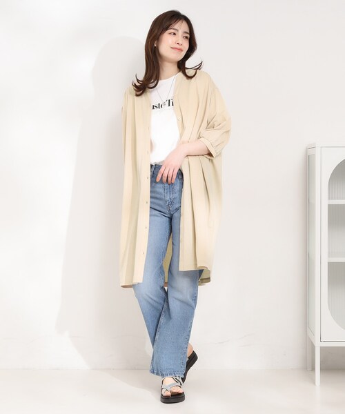 SHOO・LA・RUE（シューラルー） ワンピース 「洗濯機可/S-LL」1枚でも