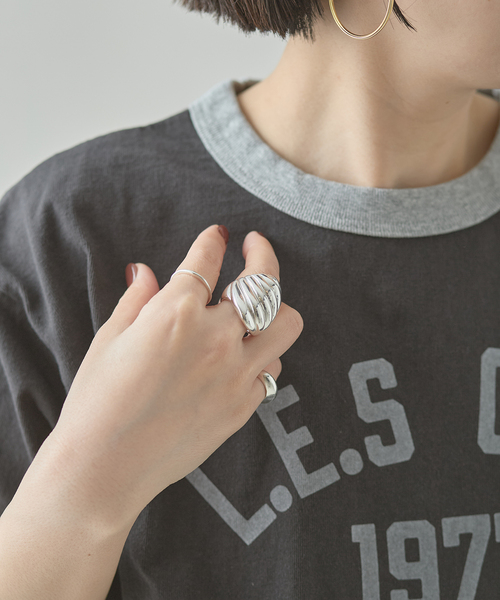指輪 リング 「IRIS47/イリスフォーセブン 」conchiglie ring：リング レディースの画像