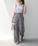パンツ SHIPS any: 「洗濯機可能」カ...の詳細画像2