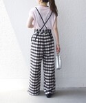 パンツ SHIPS any: 「洗濯機可能」カ...の詳細画像4