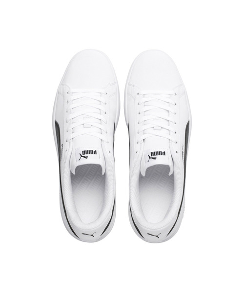 「PUMA」 ローカットスニーカー 25.0cm ホワイト×ブラック メンズ_画像6