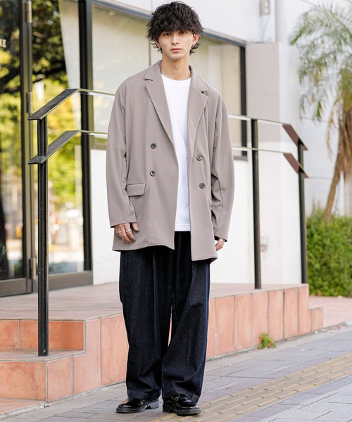 「ADMIX/ATELIER SAB MEN」 セットアップ 48 グレイッシュベージュ メンズ_画像2