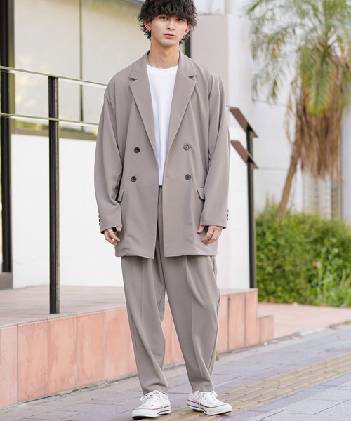 「ADMIX/ATELIER SAB MEN」 セットアップ 48 グレイッシュベージュ メンズ_画像3