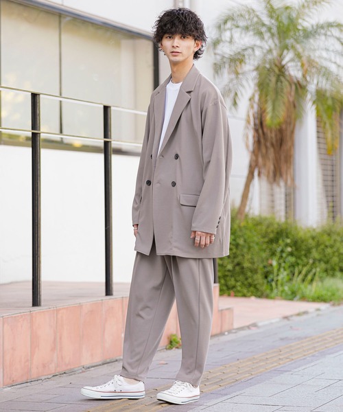 「ADMIX/ATELIER SAB MEN」 セットアップ 48 グレイッシュベージュ メンズ_画像4