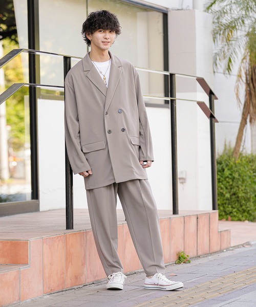「ADMIX/ATELIER SAB MEN」 セットアップ 48 グレイッシュベージュ メンズ_画像5