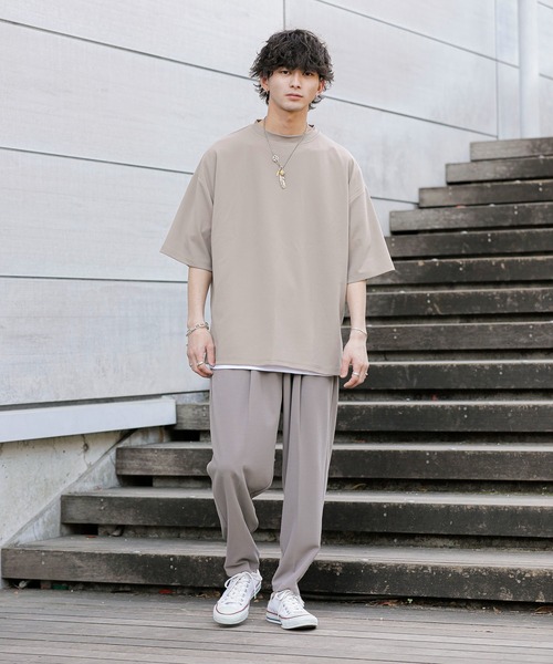 「ADMIX/ATELIER SAB MEN」 セットアップ 48 グレイッシュベージュ メンズ_画像6