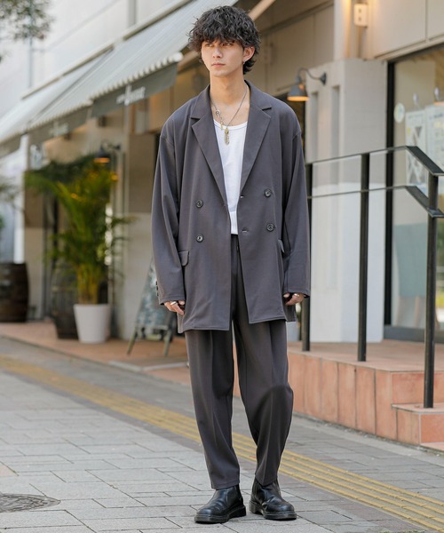 「ADMIX/ATELIER SAB MEN」 セットアップ 48 グレイッシュベージュ メンズ_画像7