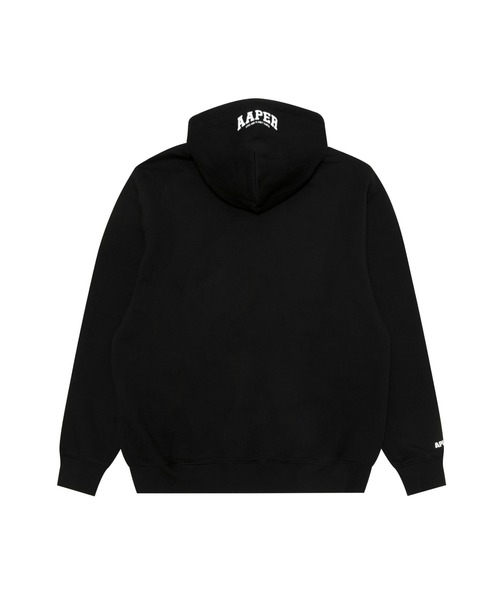 Aape ブラック パーカー サイズM 男女兼用 AAPE BY A BATHING APE（エーエイプバイアベイシングエイプ） プル
