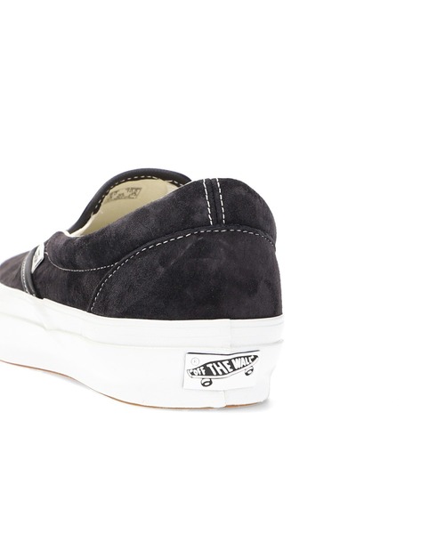 「VANS」 スリッポン 27.5cm グレー メンズ_画像2