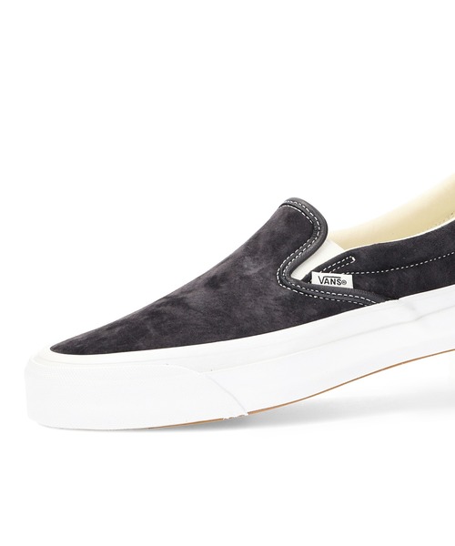 「VANS」 スリッポン 27.5cm グレー メンズ_画像3