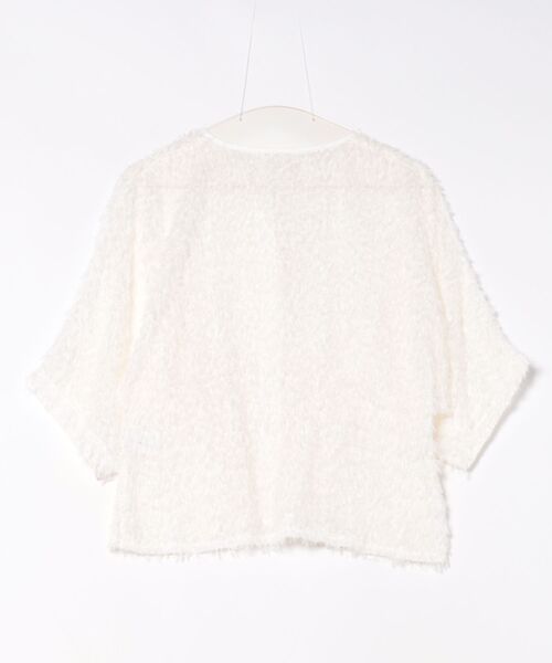 「RAW FUDGE」 半袖ブラウス M ベージュ レディース_画像2