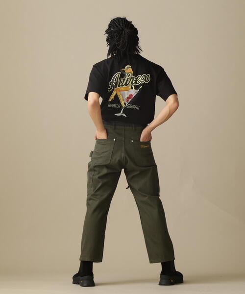 「AVIREX」 半袖Tシャツ X-LARGE ホワイト メンズ_画像3