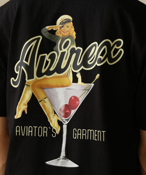 「AVIREX」 半袖Tシャツ X-LARGE ホワイト メンズ_画像5