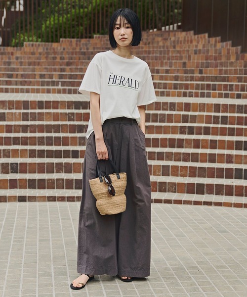 BABYLONE（バビロン） tシャツ 半袖 HERALDロゴTEE レディース