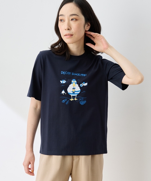 DECOY SINCE 1981 tシャツ 半袖 ひやさらプレミアムコイ君 Tシャツ