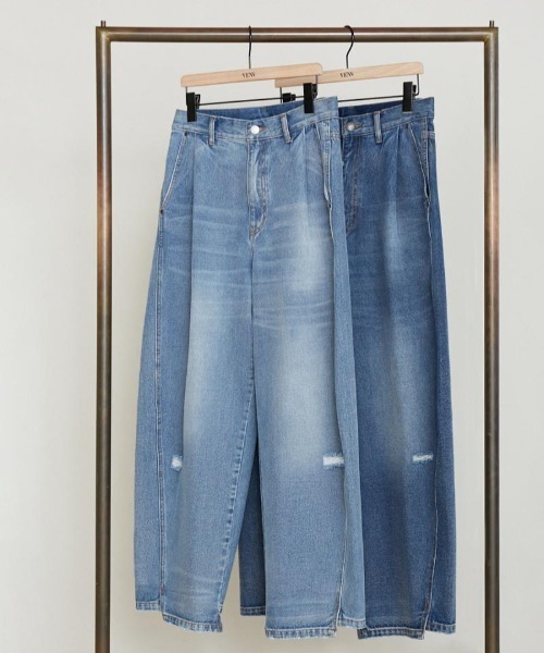 「YENN」 デニムパンツ 40 ブルー レディース_画像5