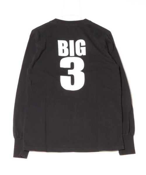 「TMT」 長袖Tシャツ LARGE ブラック メンズ_画像3