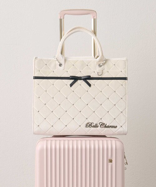 Belle Charme キルティング トートバッグ 「Belle Charme」Velour