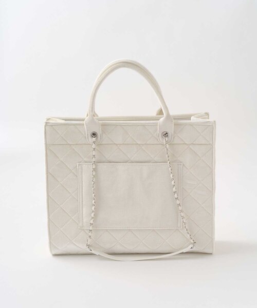 Belle Charme キルティング トートバッグ 「Belle Charme」Velour