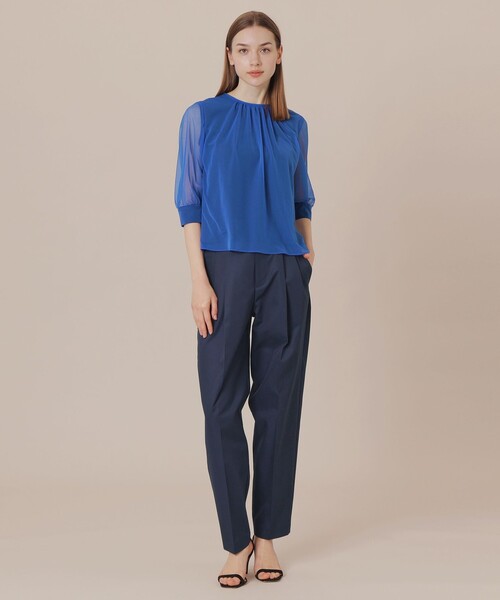 「MACKINTOSH LONDON」 パンツ 38 ネイビー レディース_画像2