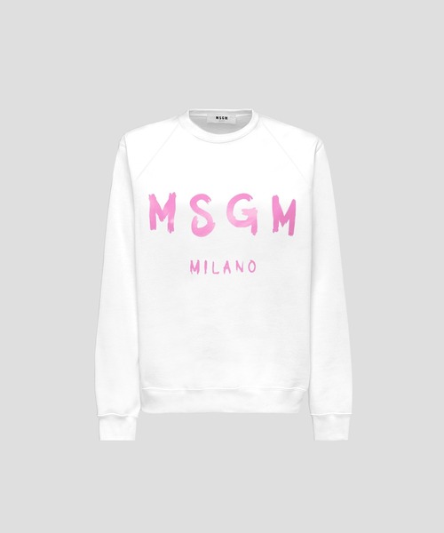 スウェット Msgm ブラッシュロゴスウェット トレーナー Zozotown Paypayモール店 通販 Paypayモール