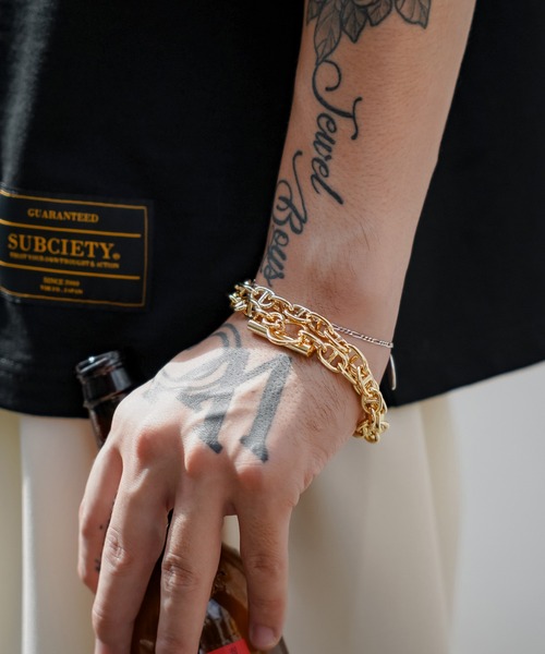 Subciety（サブサエティ） ネックレス 2WAY NECKLACE メンズ