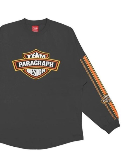 43 割引ホワイト ブラック パープル オレンジ Free メンズ M L レディース Lサイズ相当 最終値下げ Tシャツ Tシャツ A Gem 9 Kom Paragraph パラグラフ Paragraph Biker Design Longsleeve Tシャツ カットソー メンズファッション ファッションホワイト