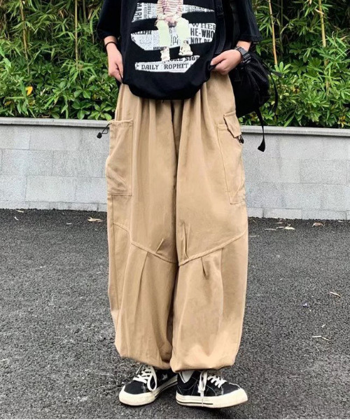 パンツ カーゴパンツ 【neos -addictive design-】 バルーンシルエット サイドポケット ワイド カーゴ パンツ|ZOZOTOWN |13