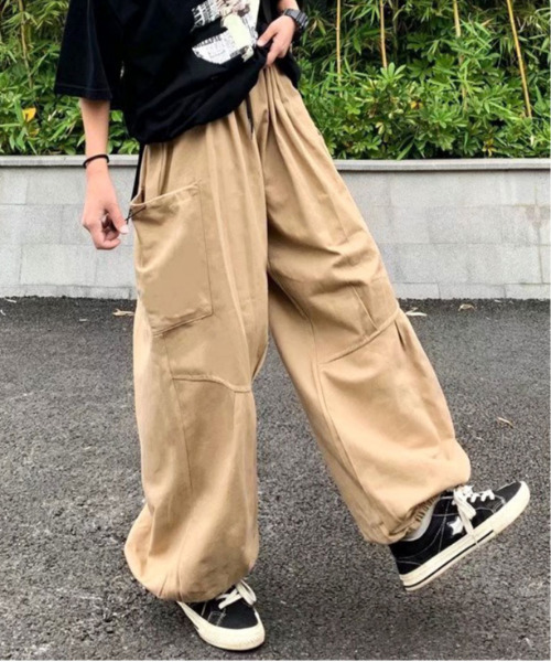 パンツ カーゴパンツ 【neos -addictive design-】 バルーンシルエット サイドポケット ワイド カーゴ パンツ|ZOZOTOWN |14