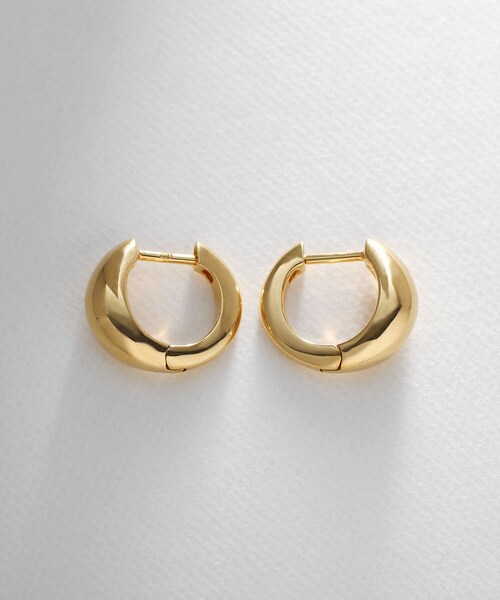 COCOSHNIK（ココシュニック） ピアス シルバー ハギーフープ マーキス